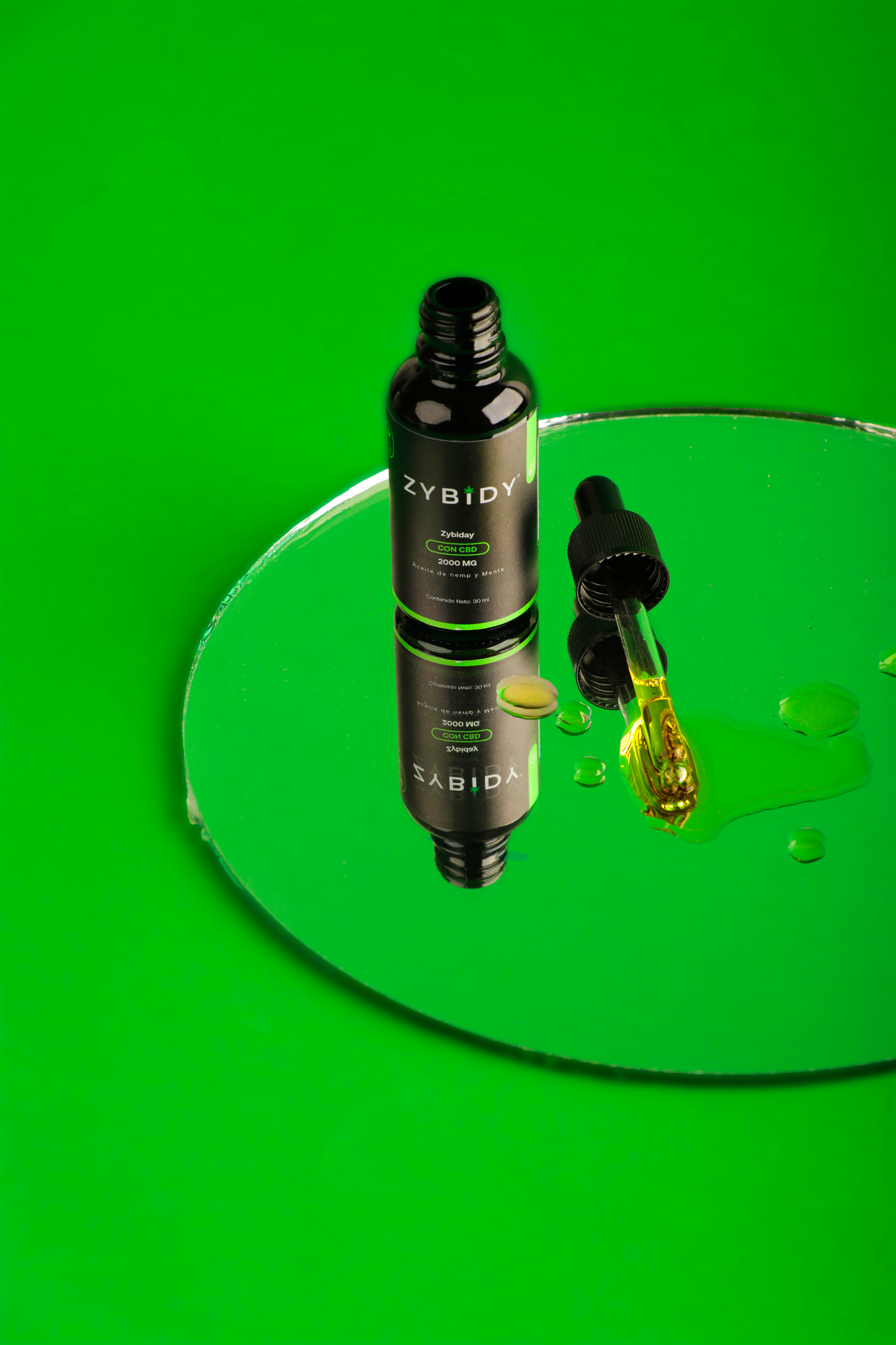 Zybiday - Aceite de Hemp & Menta